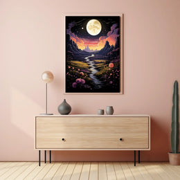 Moonlit Serenity Poster
