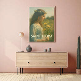 Saint Flora Poster