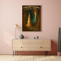 Carlsbad Caverns National Park Wall Art Print