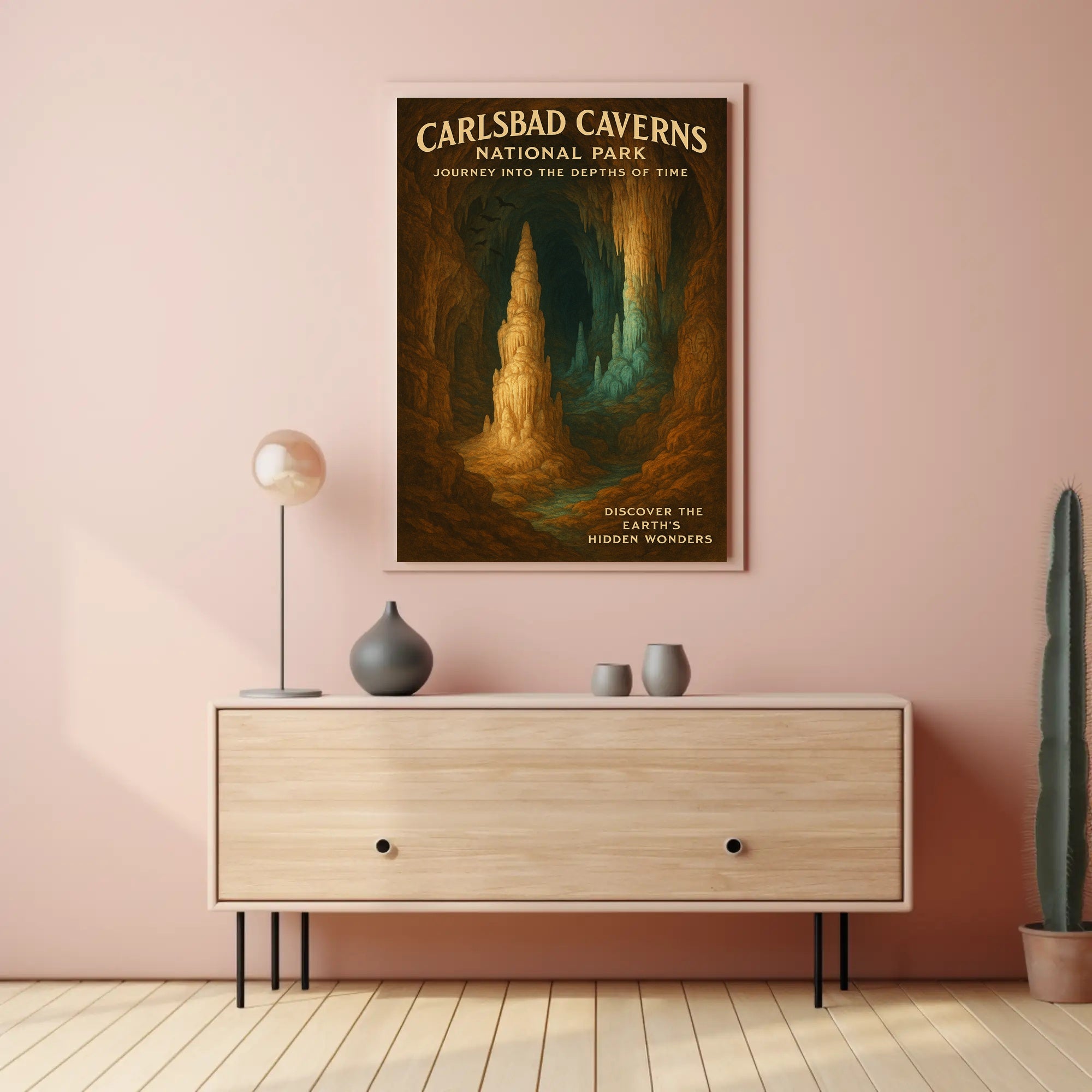 Carlsbad Caverns National Park Wall Art Print