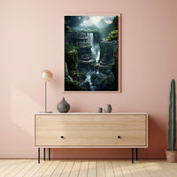 Enchanted Waterfalls Of The Lost City Poster