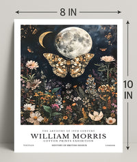William Morris Celestial Nature Vintage Artistic Poster