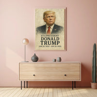 Donald Trump Visionary Expressionism Collector Poster