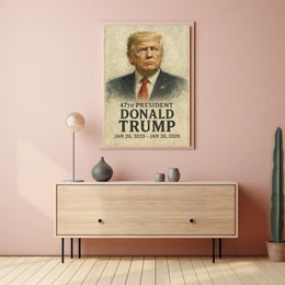 Donald Trump Visionary Expressionism Collector Poster