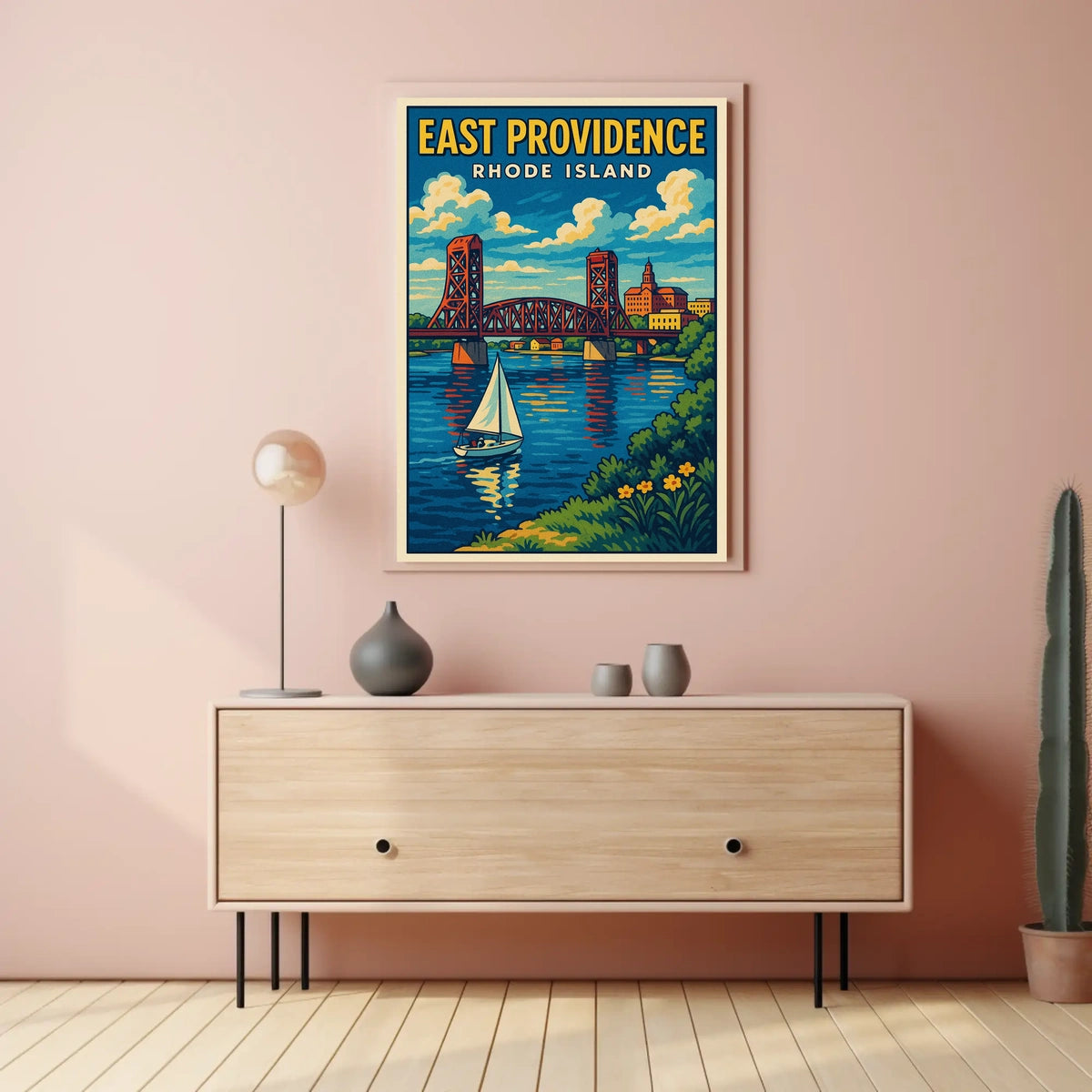 East Providence Rhode Island Poster