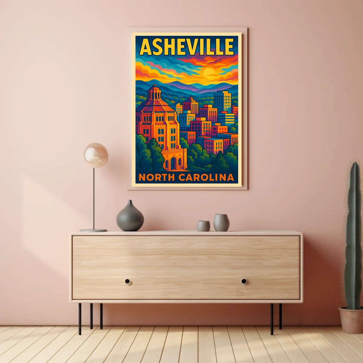 Asheville, North Carolina Poster