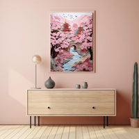 Cherry Blossom Serenity Poster