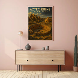 Aztec Ruins New Mexico Poster