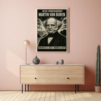 Martin Van Buren 8Th President Poster