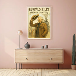 Buffalo Bill's Farewell Tour 1910 Poster