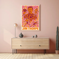 Jim Thorpe Athletic Legend Poster