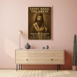 Saint Basil The Great Poster