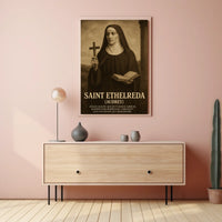Saint Etheldreda (Audrey) Poster