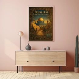 Jerusalem Harmony of History Poster