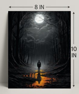 Moonlit Journey Poster