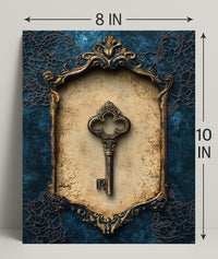 The Ornate Key Poster