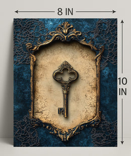 The Ornate Key Poster