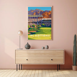 TPC Scottsdale Golf Course Poster