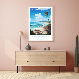 Grand Cayman Beachscape Poster