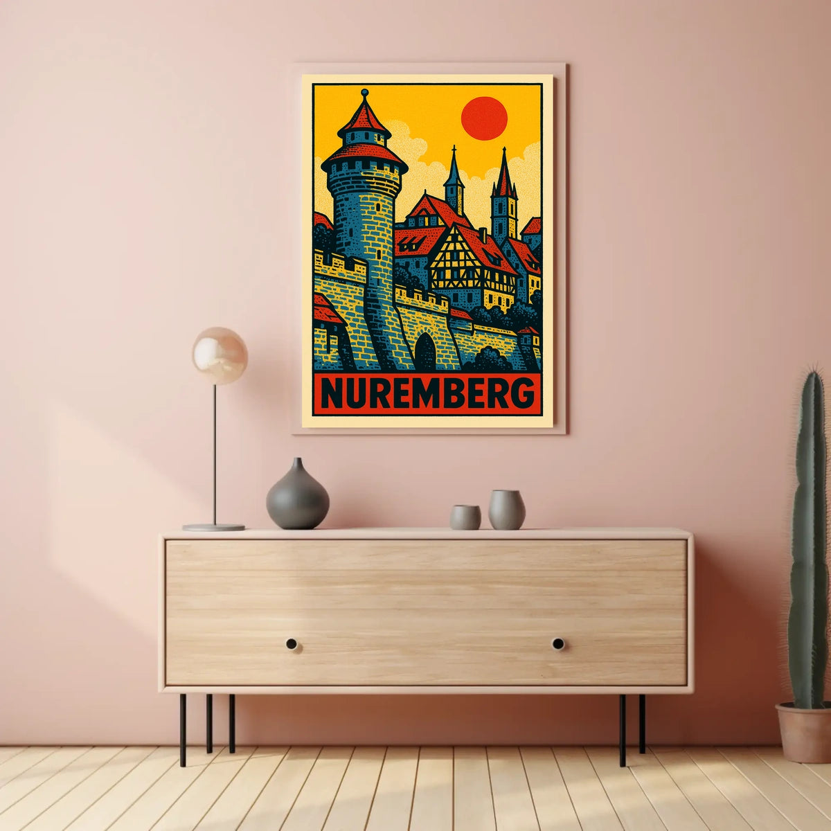 Nuremberg A Glimpse into History Poster