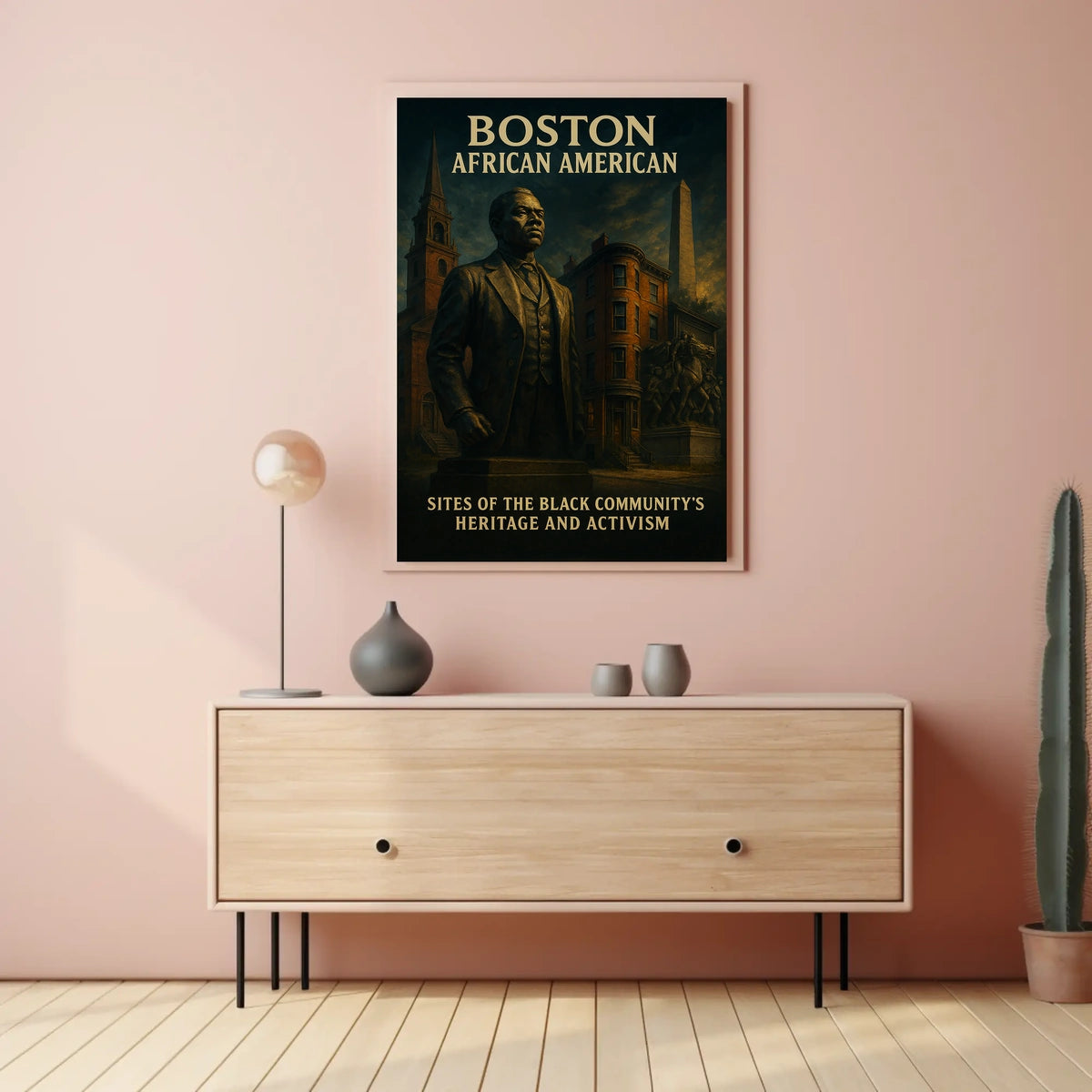 Boston African American Heritage Poster
