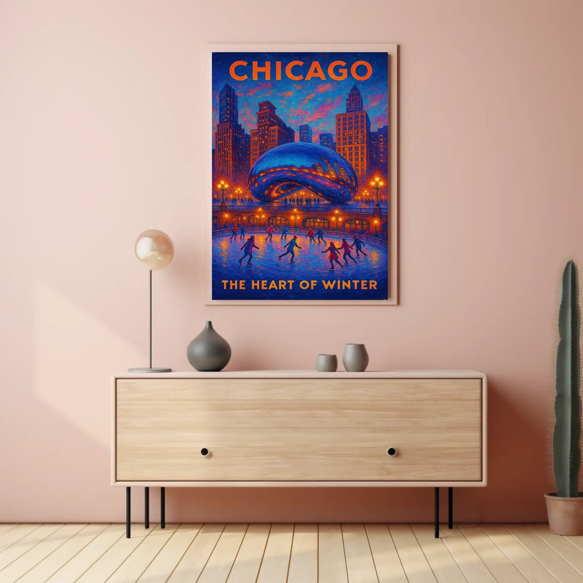 Chicago The Heart Of Winter Poster