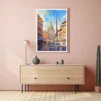 Rome Cityscape Poster PosterGoat