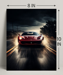 Speed And Power Poster