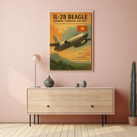 IL-28 Beagle Soaring Through History Poster
