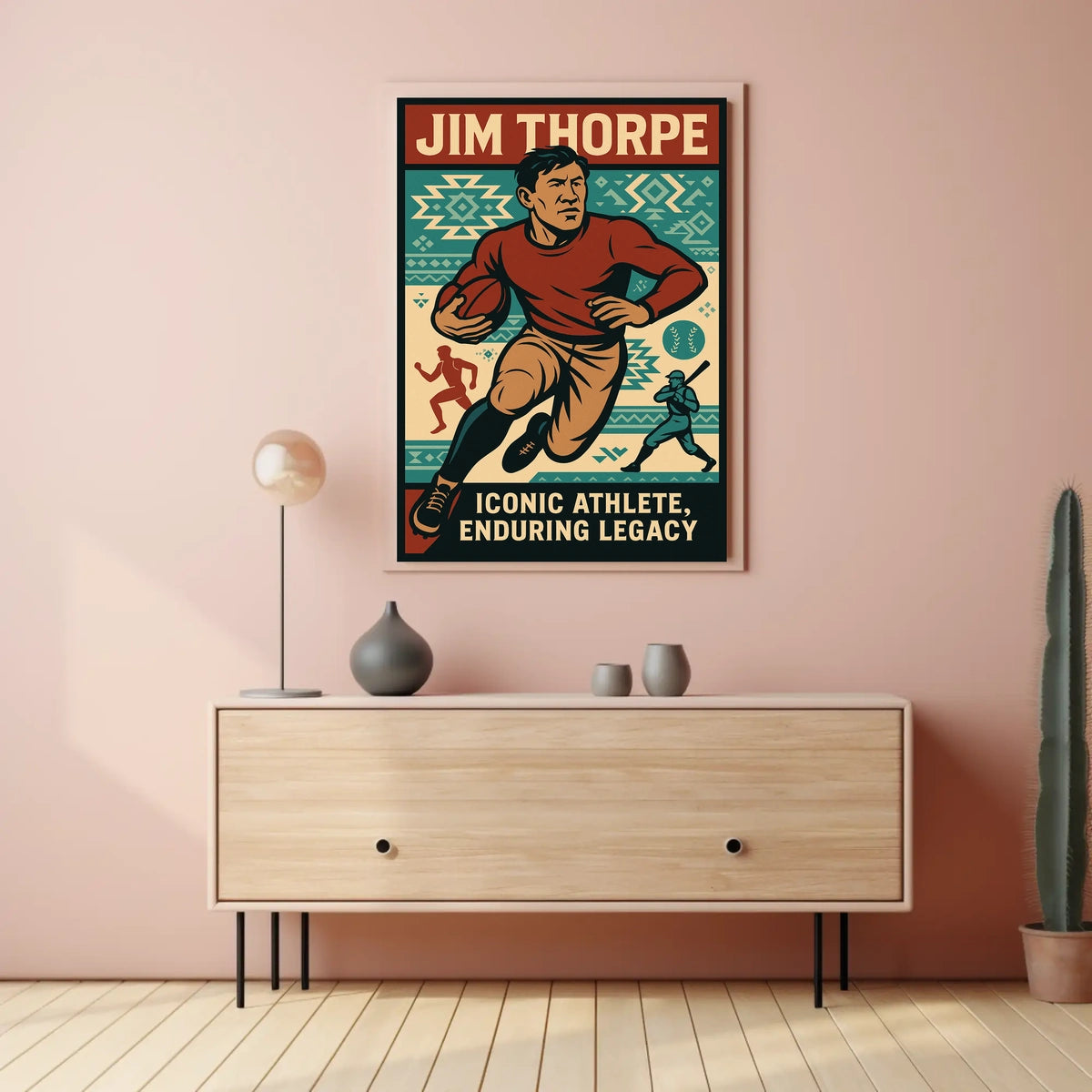 Celebrating Jim Thorpe Poster