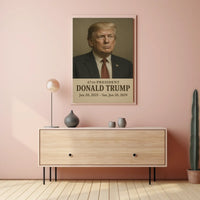 Donald Trump 47th President Poster