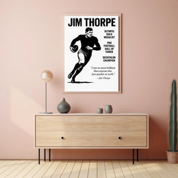 Celebrate Jim Thorpes Legacy with Our Exclusive Poster