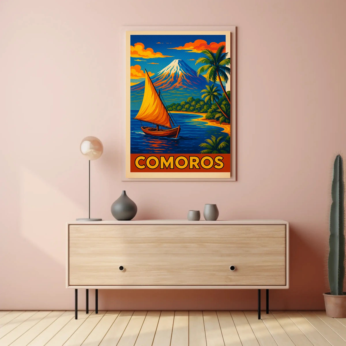 Comoros Island Paradise Poster