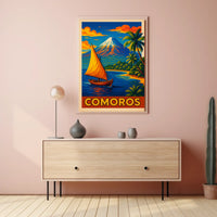 Comoros Island Paradise Poster