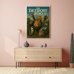 The Detroit Zoo Poster