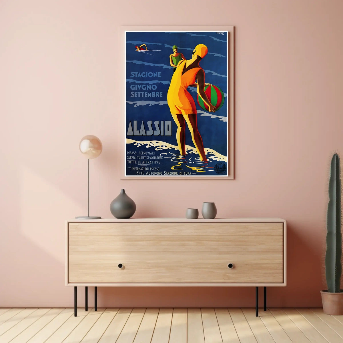 Alassio Summer Season Promotion Poster