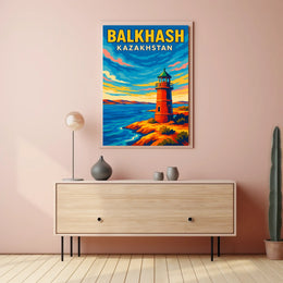 Balkhash, Kazakhstan Poster