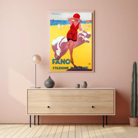 Fano Stazione Balneare Poster