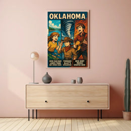 Oklahoma State Features and Phenomena Poster