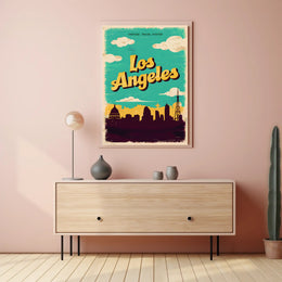 Los Angeles Vintage Poster