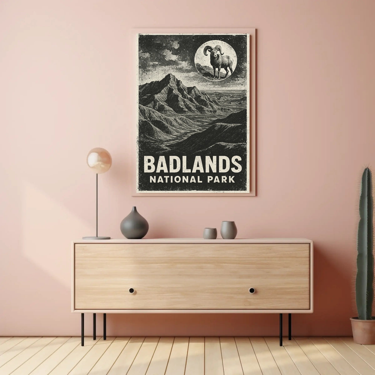 Badlands National Park Poster