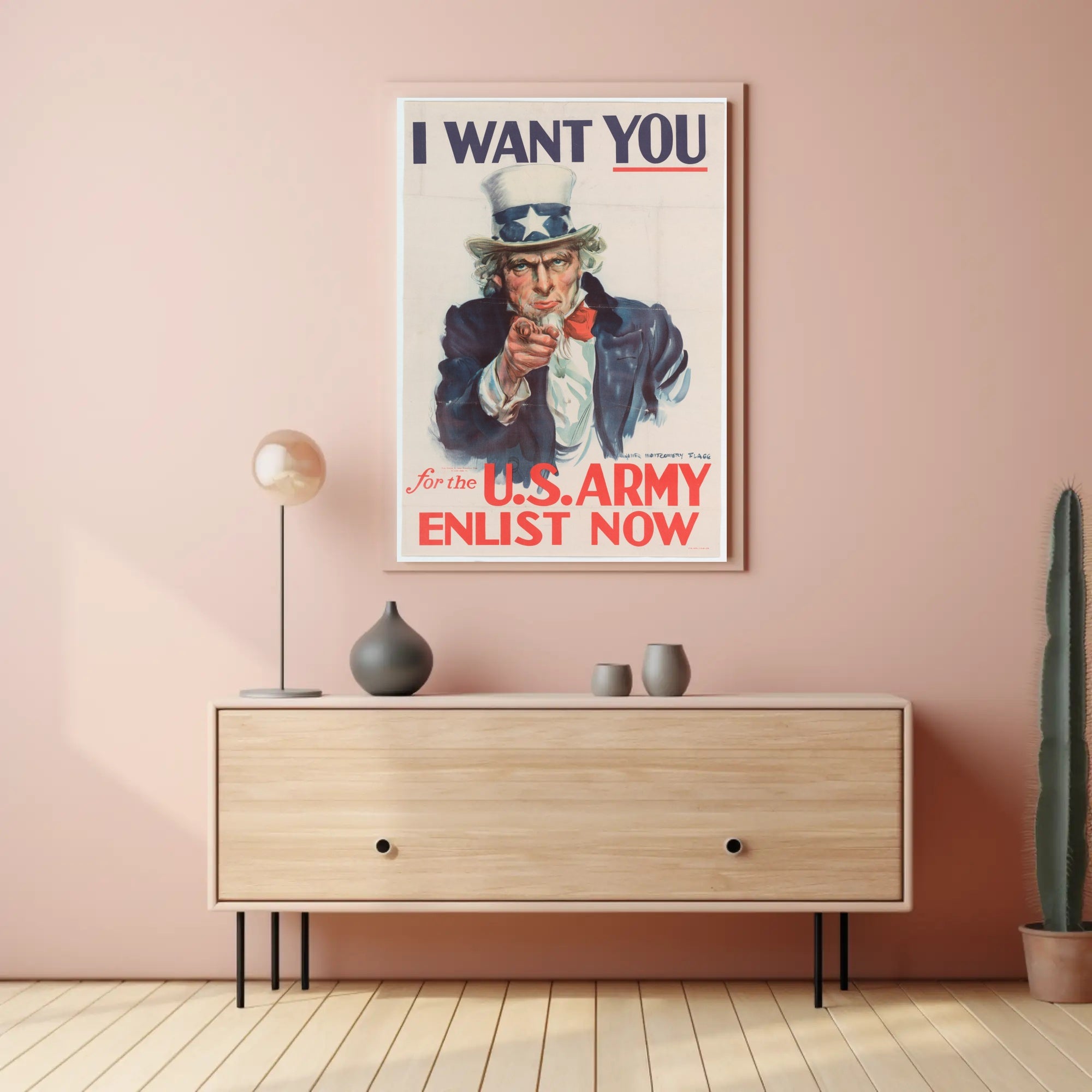 I Want You for the U.S. Army Poster PosterGoat