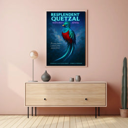 Resplendent Quetzal Natures Jewel Poster