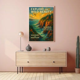 Explore the Wild Beauty of Acadia Poster PosterGoat