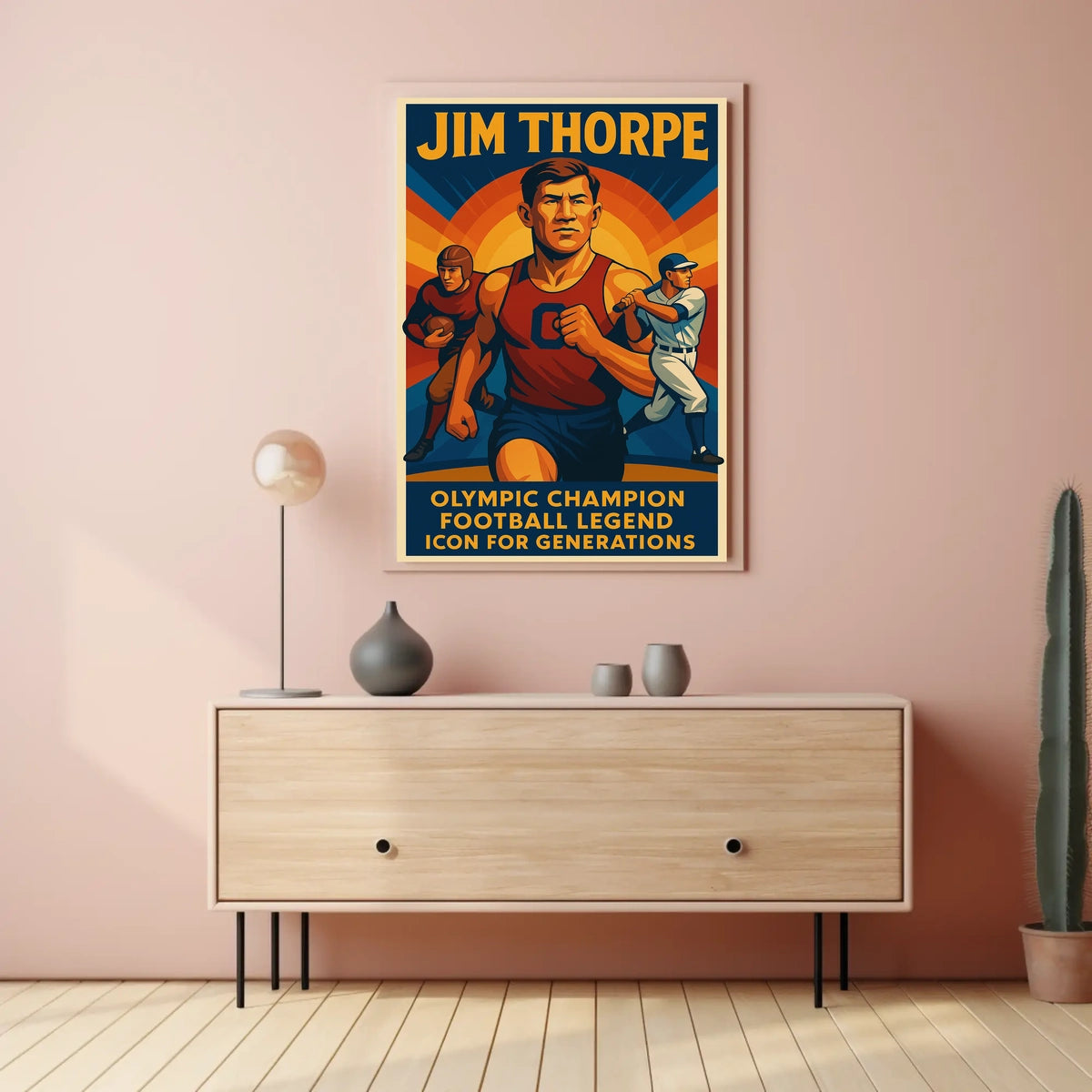 Celebrating Jim Thorpe Poster