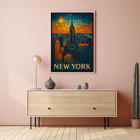 New York Skyline Poster