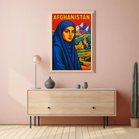 Afghanistan Cultural Portrait Poster