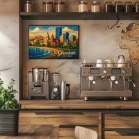 Glendale Desert City Photography Decor Poster