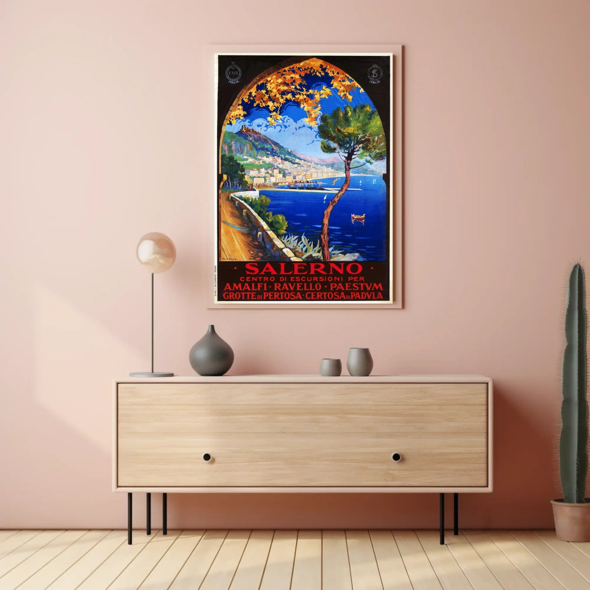 Salerno Gateway To The Amalfi Coast Poster
