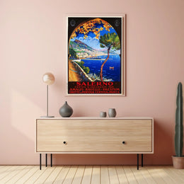 Salerno Gateway To The Amalfi Coast Poster